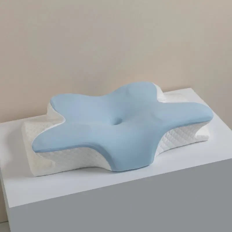 Cradle Ergonomic Butterfly Memory Foam Neck Pillow