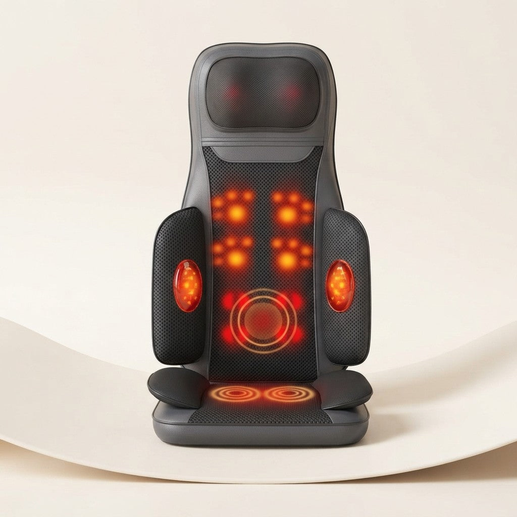 Cradle Full-Body Heated Vibration & Shiatsu Massager Cushion