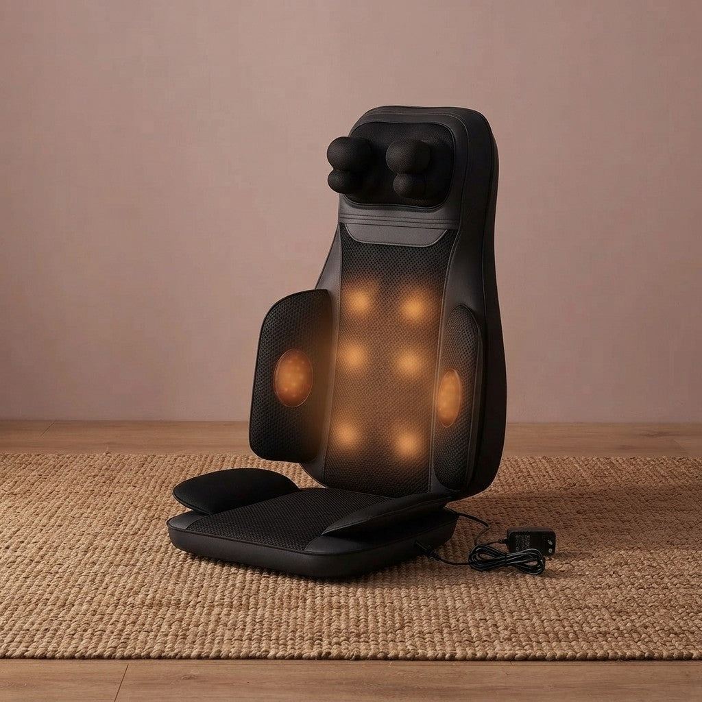 Cradle Full-Body Heated Vibration & Shiatsu Massager Cushion